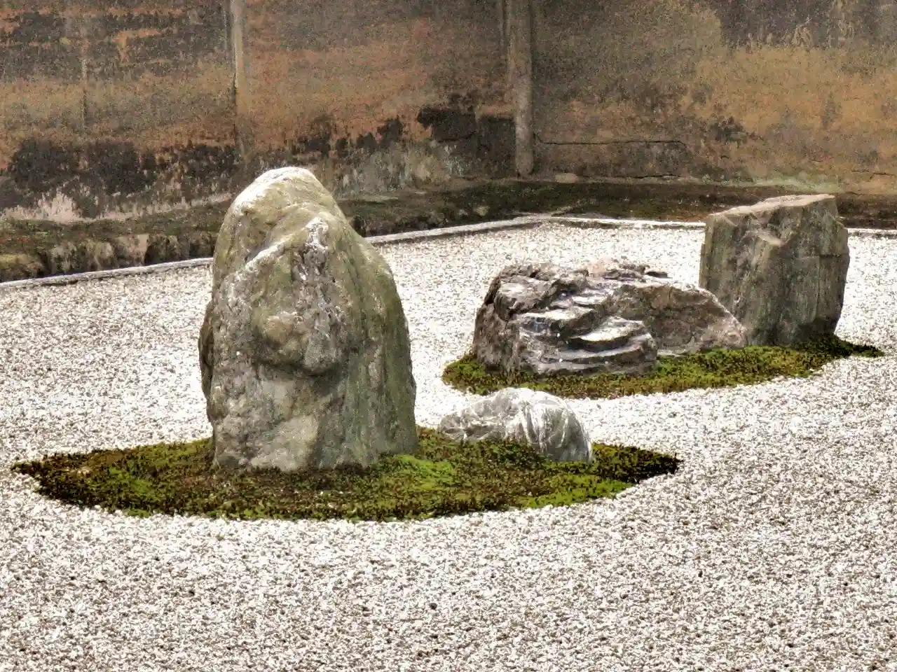 сад камней, японский сад, рёандзи, ryoanji